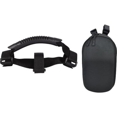 2 Pcs Scooter Front Handle Bag & 1 Pcs Strips Handles Bandage Electric Scooter Parts