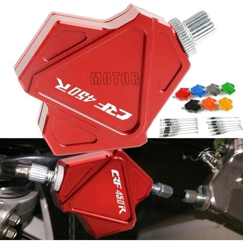 For Honda CRF450R 2002-2019 2018 2017 CRF450 CRF 450R 450 R Motorcycle CNC Dirt Bike Stunt Clutch Lever Easy Pull Cable System