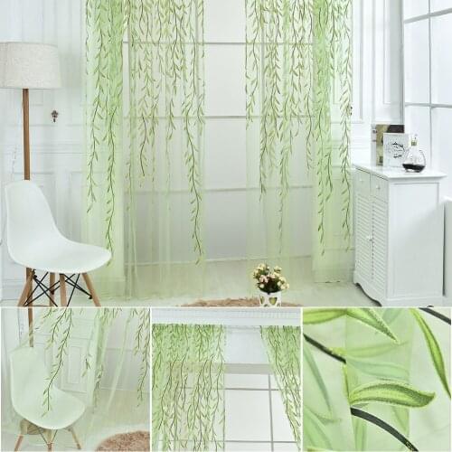 Elegant Wicker Sheer Curtains For Living Room Bedroom Colorful Voile Tulles Blinds Kitchen Window Treatments Panel Drapes New