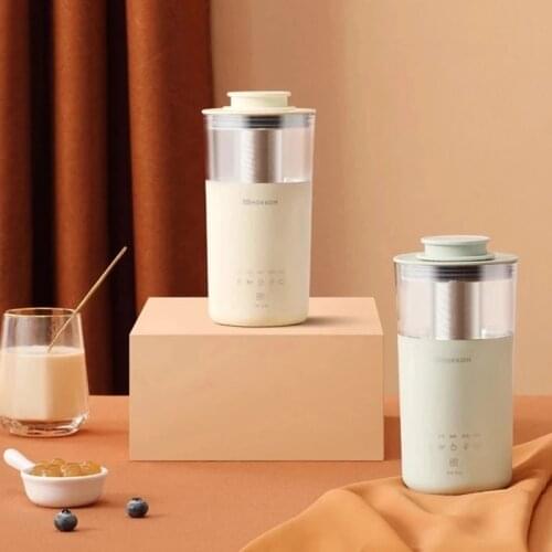 Youpin 5 in 1 Electric 350ml Coffee Maker Multifunction Portable MilkTea Machine Frother Automatic Tea Maker DIY Milk Tea Office