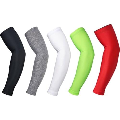 Compression Arm Warmer Sun UV Protection for Mens Sports Running Bike Cycling Basketball Volleyball Golf Elbow Arm Sleeves Cover