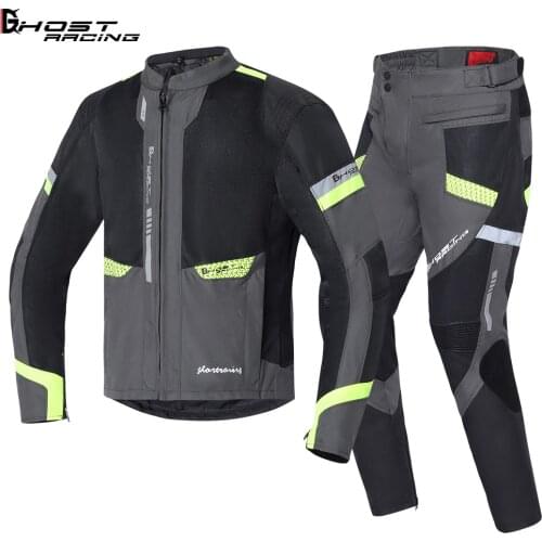 Summer mesh clothing automobile race off-road jacket motorcycle clothing windproof ride clothing motorcycle jackets and pants