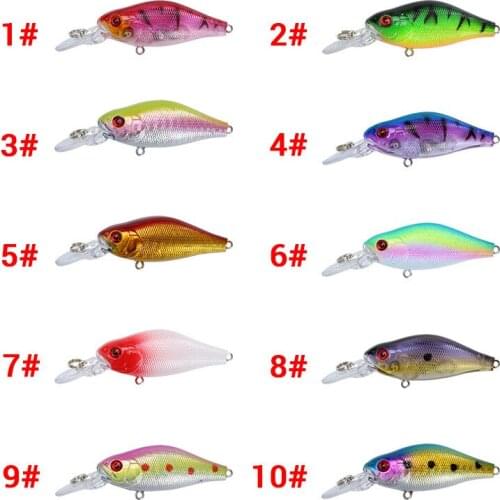LZY DUANG 1pcs Crank Lure Artificial Hard Baits 80MM 8.5G Crankbait Jerkbait Wobbler Fishing Tackle Good Treble Hooks