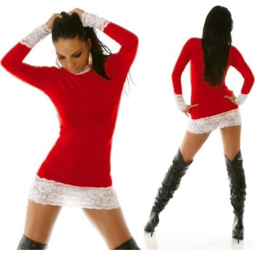 Terry Pau TP101234 Lace Detail Mini Dress