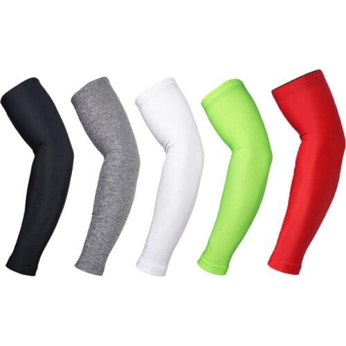 Outdoor Sports Cooling Arm Warmer Sleeves Men Women Golf Training Baseball Football Cycling Driving Oversleeve UV Sun Protection