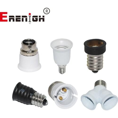 E27 E14 GU10 G9 E12 B22 GU24 G24 Base Mutual Conversion lamp Holders Converter Socket Adapter Lampholders For LED Bulb Light
