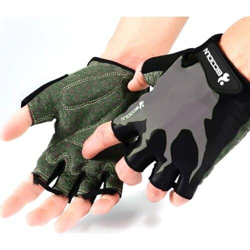 5 c0lors Sports Gym Gloves Half Finger Breathable Weightlifting Fitness Gloves Dumbbell Men Women Body Building Gym Gloves