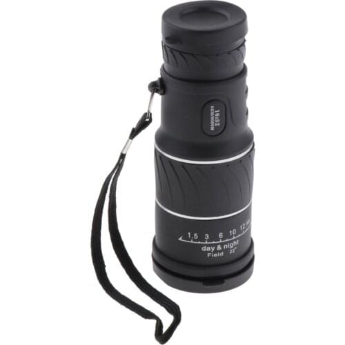 Portable Monocular Telescope 16x52 Large Lens+Objective