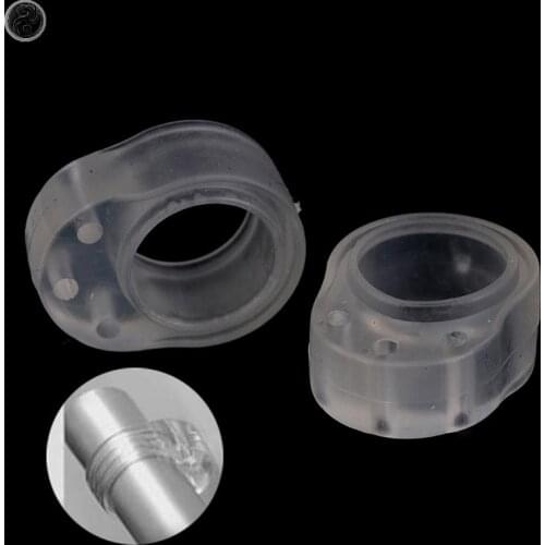 2PCS Door Stopper Transparent Door Handle Buffer Wall Protection Silica Gel Doorknob Buffer Walls And Furniture Protective Pad