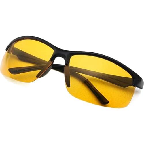 UV Protection Sunglasses Cycling Traveling Climbing Fishing Outdoor Sunglasses Protection Unisex Fishing Eyewear Yellow Lens