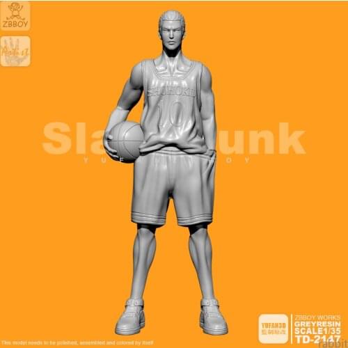 1/35 Resin Kits dunk ikebana resin hand to do the soldiers who self-assembled TD-2147