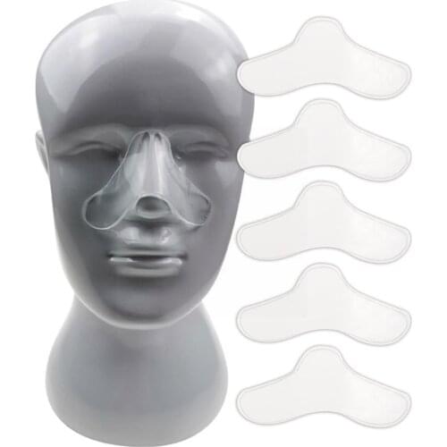 1Pcs Nasal Pads For CPAP Mask Nose Pads Nose Brace Can Comfort Pillows Sleep Mask Pad Trimmed Size Apnea To Masks