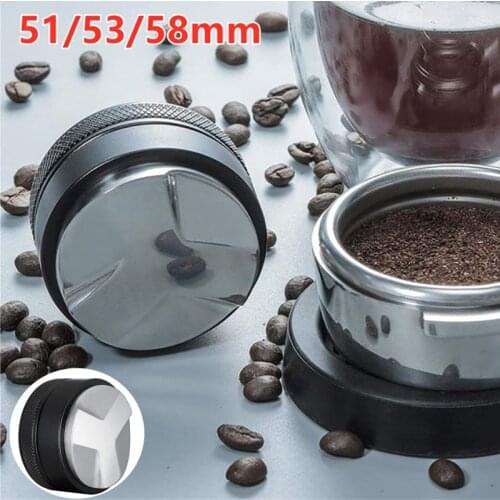 51/53/58mm Anti-Slip Coffee Distributor 304 Stainless Steel Coffee Distributor Coffee Dispenser Coffee Tool Coffee Leveler Fits