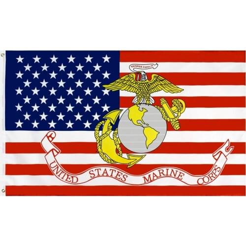 60x90cm/90x150cm USMC United States American Army Flag 2x3ft/3x5ft Background Of USA US Banner