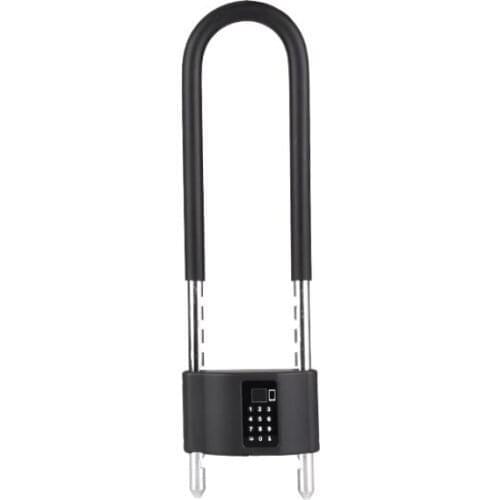 Security U-Shaped Smart password TT LOCK APP U-Shaped Glass Door Lock bicycle lock anti-theft charging smart loc