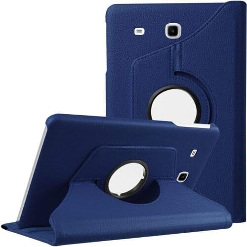 Tablet Cover Pu Leather for Samsung Galaxy Tab E 9.6 T560 T561 Folded Flip Stand Case for Tab E 9.6 SM T560 T561 Wake Up Sleep