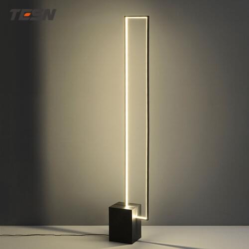 Minimalist designer led floor lamp living room bedroom study creative office upright piano lamp Nordic floor lamp