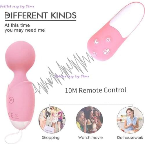 Double Vibrator For Women Wireless Remote Vagina Eggs Clitoris Stimulator Heating G spot Vibrator Sex Toys For Couples Adult Toy