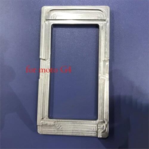 Metal mold LCD Outer Glass Lens Display Screen Glue OCA Alignment Mould Mold For motorola Moto G4