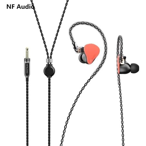 NF AUDIO NF2u 2BA Balanced Armature HiFi In Ear Earphones Monitor IEM 0.78mm pin Removable Cable P1 F1 KXXS KING PRO NO.3 T3 F3