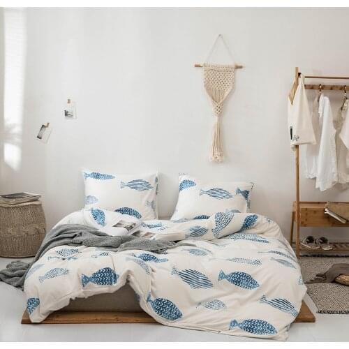 New Floral Bedding Set Flower Animal Printed Luxury Duvet Cover Set Geometric Leaf Printing Bedding Covers and Pillowcase