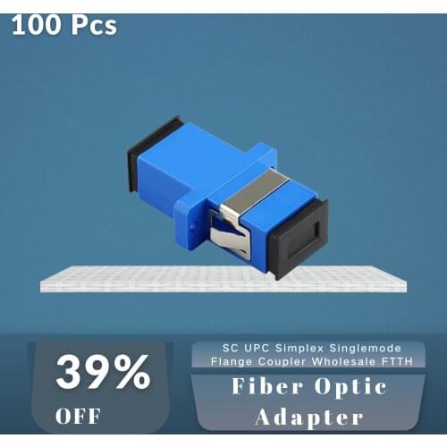 Fiber Optic Adapter SC UPC Simplex Singlemode Flange Coupler Wholesale High Quality