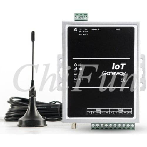 IoT Gateway Data Acquisition Gateway 4G supports Modbus, BACnet, DLT645, OPCUA, MQTT, PLC protocols With Power Optional WIFI