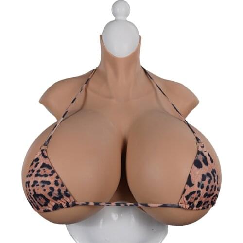 Z CupSilicone Breast Form Realistic Fake Boobs Chest Tits Enhancer Crossdressing Drag Queen Shemale Transgender Crossdresser 18