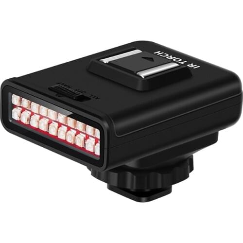 Video Camera Light Ordro LN-3 Studio IR Night Vision Lighting for Camcorder DSLR Photography YouTube Vlogging Blogger Filming