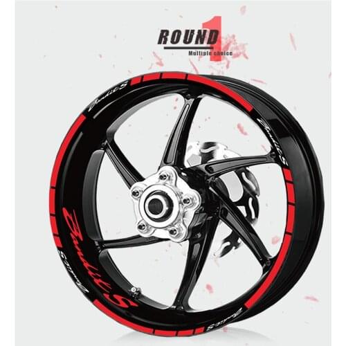 Motorcycle reflective waterproof sunscreen sticker wheel wheel super strong mucosa for SUZUKI BANDITS