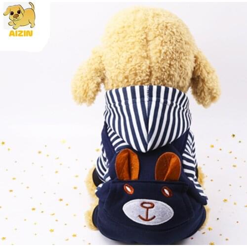 Thick Dog Coats Hoodies Spring Cartoon Print Soft Fleece Warm Outdoor Clothes Funny Cosplay Small Cat Chihuahua Use Pet Products