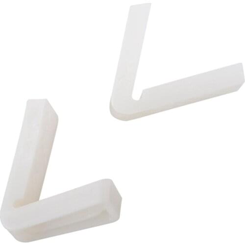 Angled Floor WC Toilet Pan / Bidet Fixing Bathroom Fitting Kit Brackets