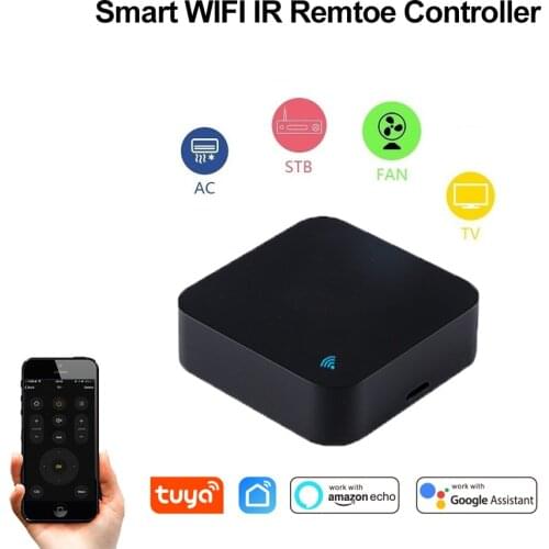 Smart WIFI+IR APP remote Controller for Infrared Aircondition/TV Universal Bridge work with Alexa /Google Home for smart home