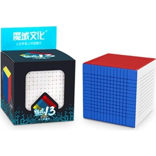 Moyu 13x13x13 MeiLong Magic Cube Stickerless Cubes Professional Puzzle Speed 13x13 Educational Game Fidget Toys For Adult
