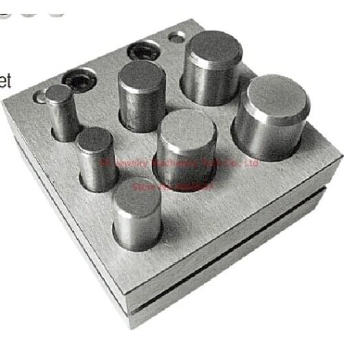 Jewelry Tools & Equipment Jewellers Disc Cutter Set 7 Holes Round Disc Cutter