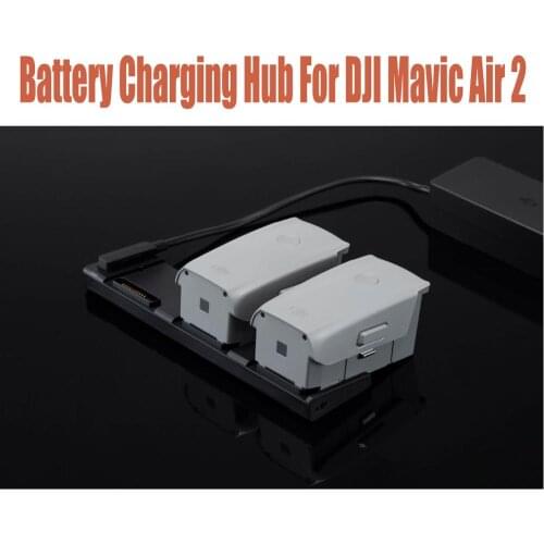 DJI Mavic Air 2 Battery Charging Hub Original Charge 3 batteries in sequence For DJI Mavic air 2 Drone Accessories