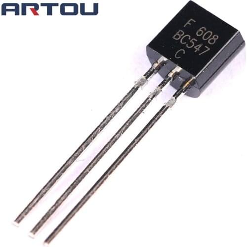 100PCS BC557 BC547 each 50pcs TO-92 Small Signal Transistors