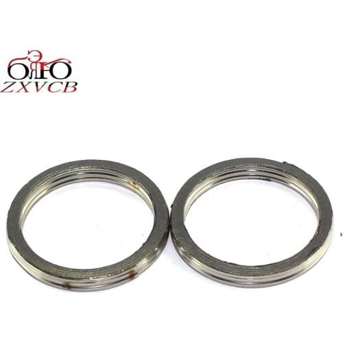2 PCS For KAWASAKI KLX 125 KLX125L KLX125 /L 03 04 05 06 SC 250 SC250 2002 2003 2004 2005 2006 engine Exhaust Pipe Gasket 0000