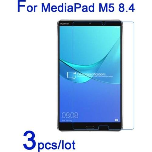 3pcs for Huawei MediaPad M5 M6 8.4/10.8 pro WIFI Tablet Screen Protectors Soft Clear/Matte/Nano Anti-Explosion Protective Films