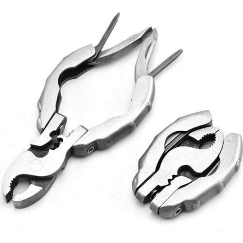 9 In 1 Multifunctional Pliers Wrench Screwdriver Pliers Stainless Steel Outdoor Camping Travel Household Combination Gadgets