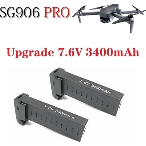 Original 7.4v 2800mah Upgrade 7.6v 3400mah Battery for SG906 Pro / X193 pro / X7 pro RC Drone SG906Pro RC Quadcopter Spare Part