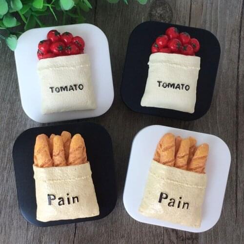 Free ship!1lot=8set!Bread and tomato contact lenses box / companion Cartoon eyeglasses box /pencil case/ lens care /storage box