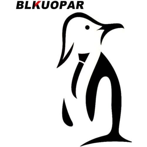 BLKUOPAR for Penguin Graphics Car Stickers Vinyl Car Wrap Die Cut Decoration Decal Scratch-Proof Surfboard Windows Laptop Decor