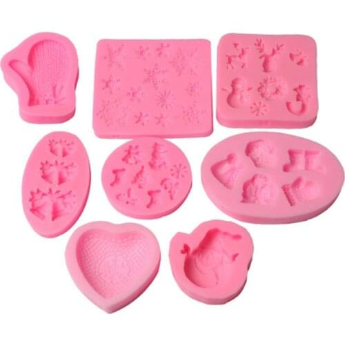 DIY Sugar craft Cake Vintage Easter set Silicone Mold Fondant Mold Cake decorating Tools Gum paste Mold