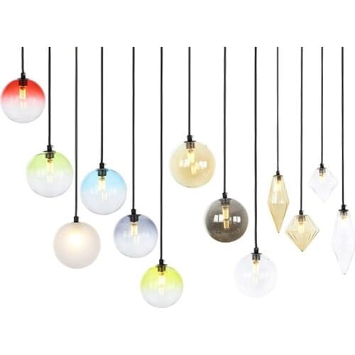 Personality and chic small milk tea shop exhibition hall decoration pendant lamp box clothing store the living room