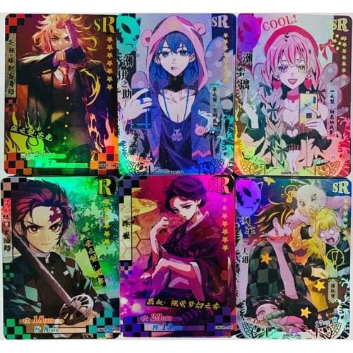Demon Slayer Cards Random 400+ Tanjirou Anime Comics Novel Books