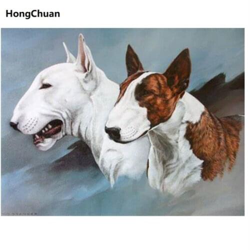 Handsome Dog Christmas 5D DIY Square/Round Diamond Painting Gift Cross Stitch Mosaic Diamond Embroidery Home Decoration