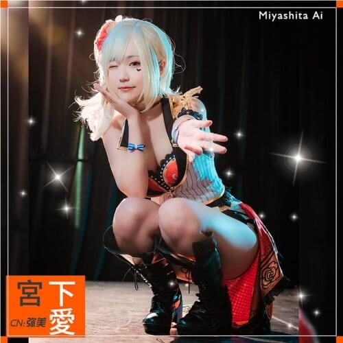 Love Live! Nijigasaki High School Idol Club Miyashita Ai Cosplay Costume Anime Dresses Christmas Halloween Free shipping CG612ZT