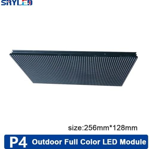 P4 outdoor led Module Panel 64x32 Pixel for led Sign Rental Led Display Screen Cabinet 256*128mm Small Pitch LED Matrix