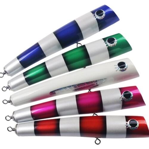 New 120g Woodiness Wave Climb GT Lure Bait Wood Bait Wave Picking Pencil Into Water Deep Sea Vessel Boat Fishing Fake Bait